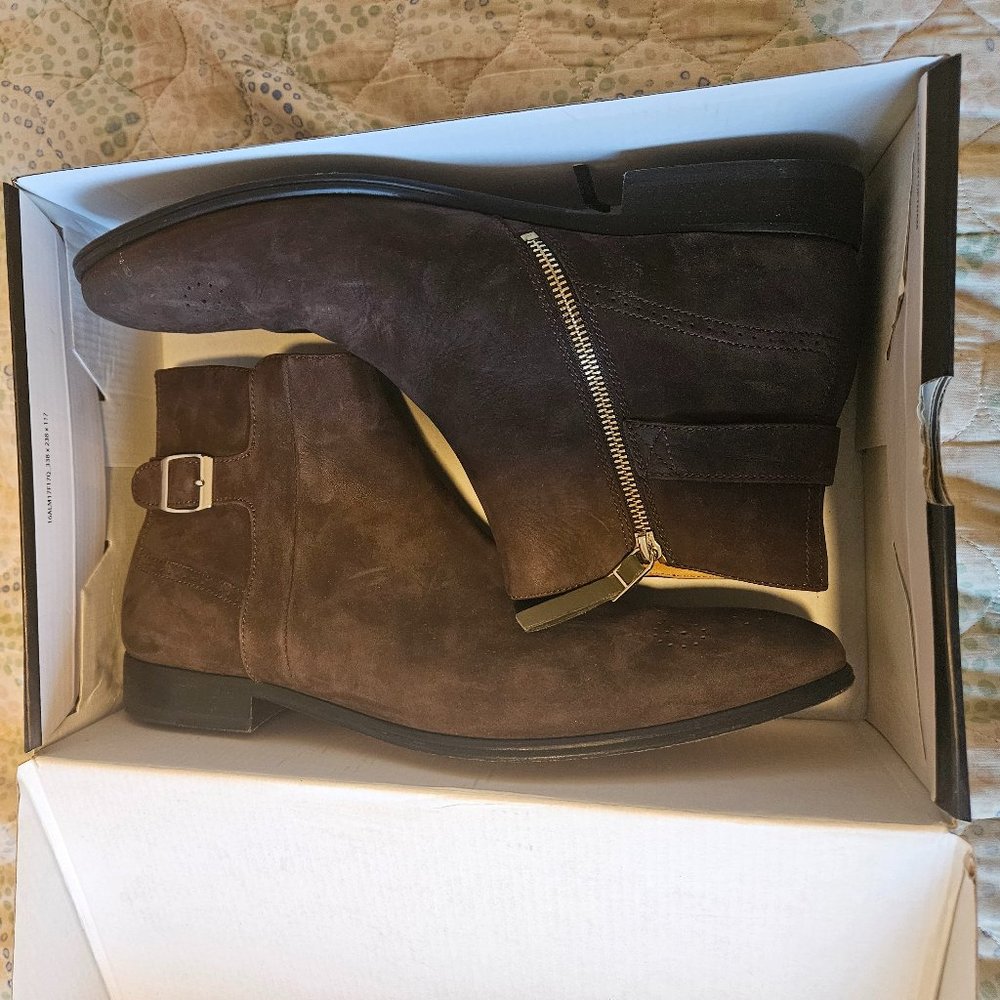 Aldo Brown Suede Galiradien Boots/Shoes